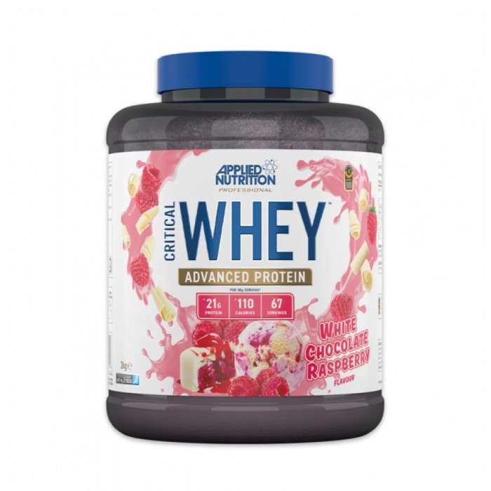 APPLİED NUTRİTİON CRİTİCAL WHEY PROTEİN 2000 GR WHITE CHOCOLATE RASPBERRY