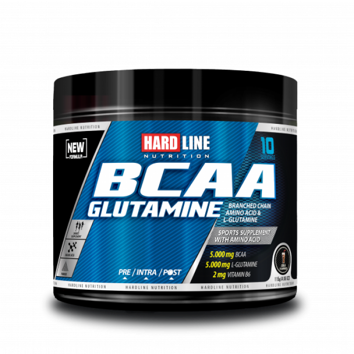 HARDLINE BCAA GLUTAMINE 115 GR