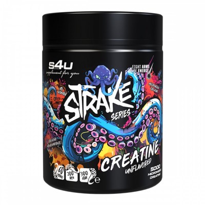 S4U Strike Series Creatine 300g - Aromasız Mikronize Kreatin