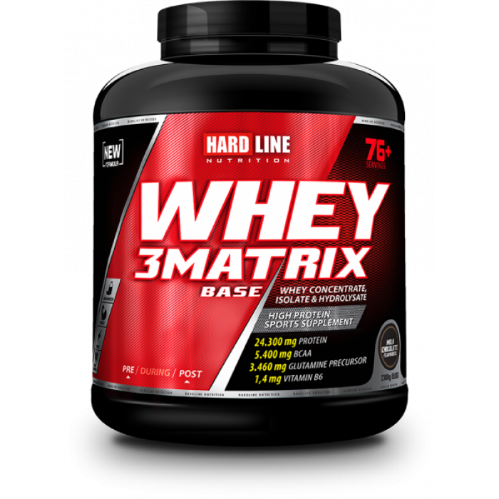 HARDLİNE WHEY 3 MATRİX BASE 2300 GR