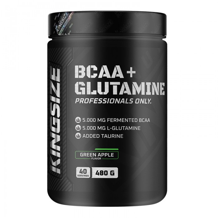 Kingsize Nutrition BCAA + Glutamine Powder 1000 Gr