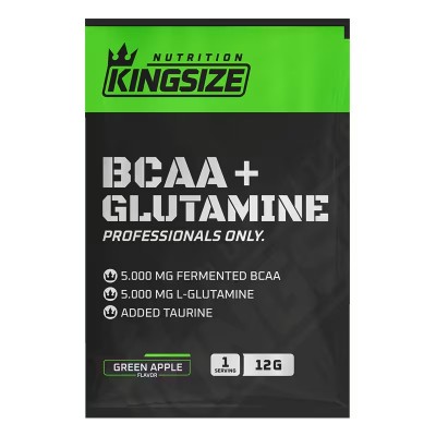 Kingsize Nutrition BCAA + Glutamine Powder 12 Gr 20 Saşe