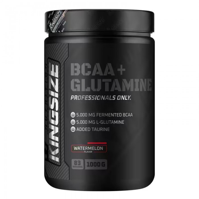 Kingsize Nutrition BCAA + Glutamine Powder 1000 Gr