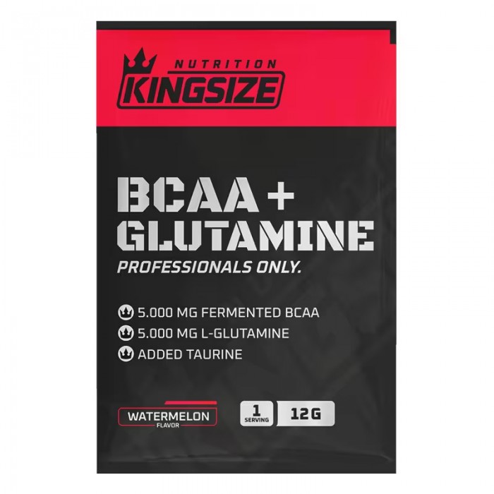 Kingsize Nutrition BCAA + Glutamine Powder 12 Gr 20 Saşe
