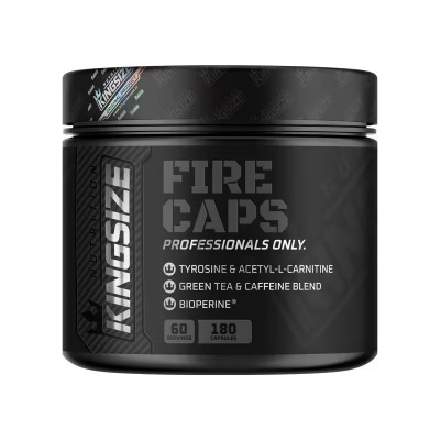 Kingsize Nutrition Fire Caps 180 Kapsül
