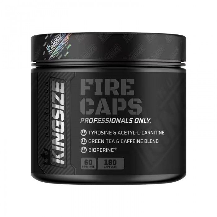 Kingsize Nutrition Fire Caps 180 Kapsül
