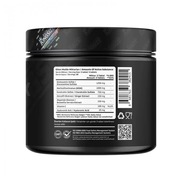 Kingsize Nutrition Flex Complex + Glucosamine 240 Tablet