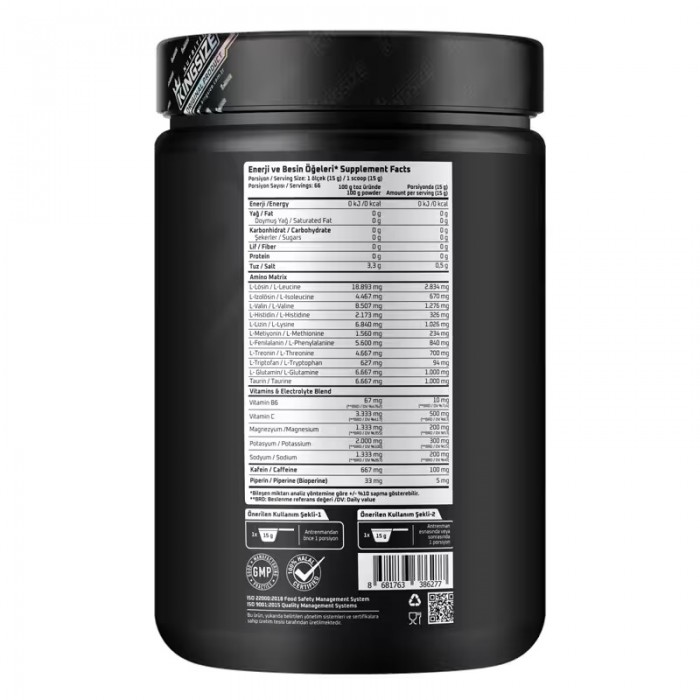 Kingsize Nutrition Loaded Ultra Amino 990 Gr
