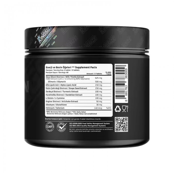 Kingsize Nutrition Black Guardian 120 Tablet