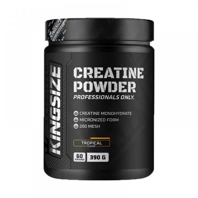 KİNGSİZE NUTRİTİON CREATINE POWDER 390 GR KIRMIZI MEYVE