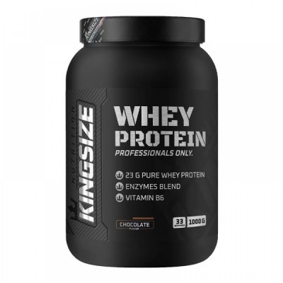 KİNGSİZE NUTRİTİON WHEY PROTEİN 1000 GR ÇİKOLATA