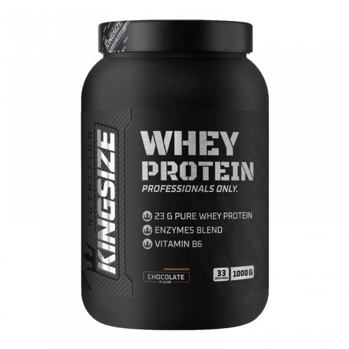 KİNGSİZE NUTRİTİON WHEY PROTEİN 1000 GR ÇİKOLATA