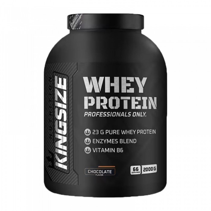 KİNGSİZE NUTRİTİON WHEY PROTEİN 2000 GR ÇİKOLATALI