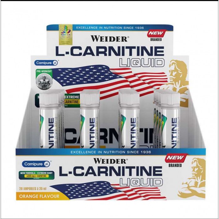 Weider L-Carnitine Liquid 4000 Mg 20 Ampul