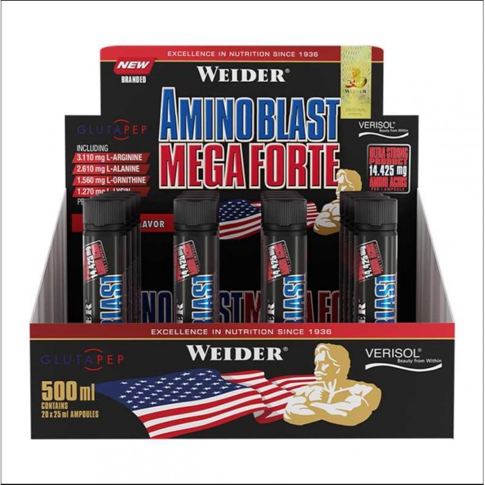 Weider Amino Liquid Mega Forte 20 Ampül