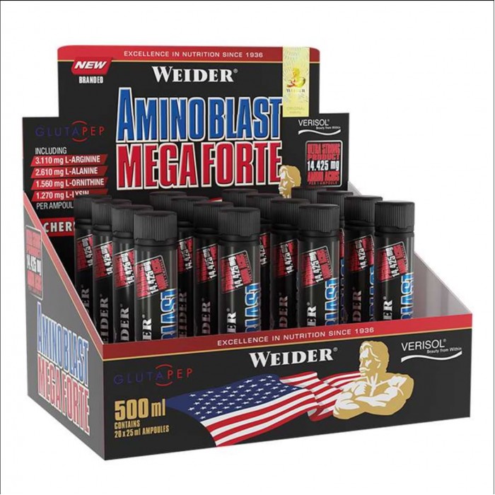 Weider Amino Liquid Mega Forte 20 Ampül