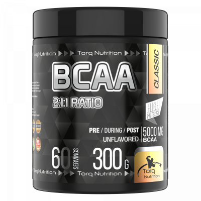 Torq Classic BCAA 2:1:1 Aromasız 300 Gr - 60 Servis