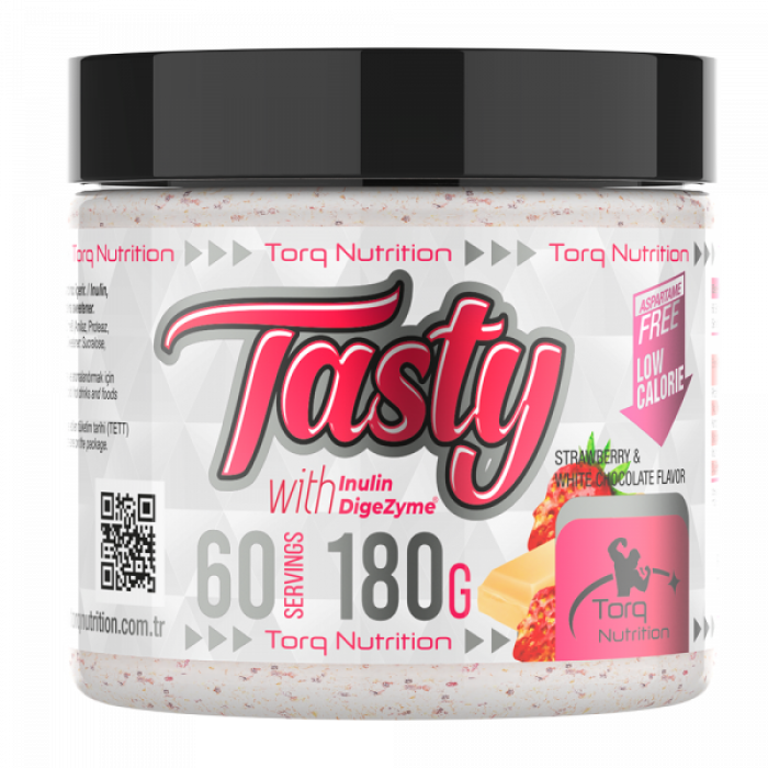 Torq Tasty Çilek Beyaz Çikolata 180 GR