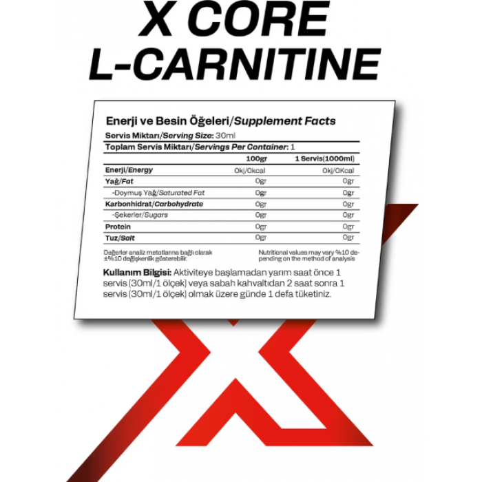 X-Core L-Carnatine 1000ml