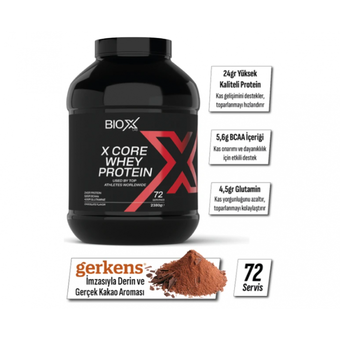 Bioxlab X-Core Whey Protein 72 Servis 2300 gr Protein Tozu