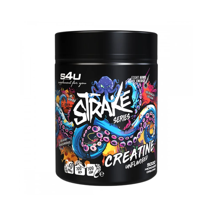 S4U Strike Series Creatine 300g - Aromasız Mikronize Kreatin