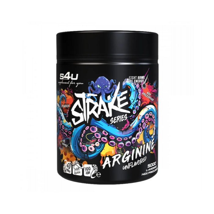 S4U Strake Series Arginine Aromasız 300g - Saf Performans