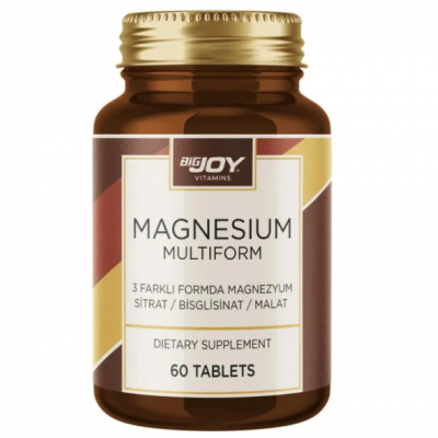 BİG JOY VİTAMİNS MULTIFORM MAGNESIUM COMPLEX 60 TABLET