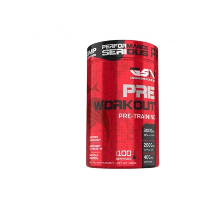 GSN PRE WORKOUT 100 SERVİS