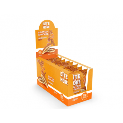 BITE MORE Proteinli Pankek Karamelli (50g x12 Adet)