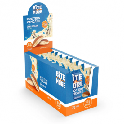 BITE MORE Proteinli Pankek Vanilyalı (50g x12 Adet)