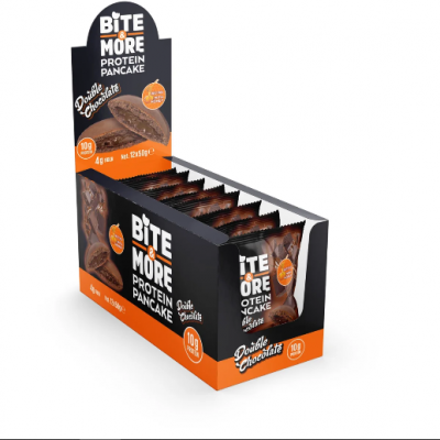 BITE MORE Proteinli Pankek  Çikolatalı (50g x12 Adet)