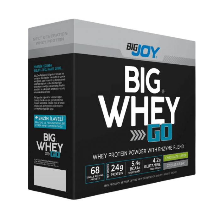 BİG JOY BİG WHEY GO 2244 GR - 68 PAKET
