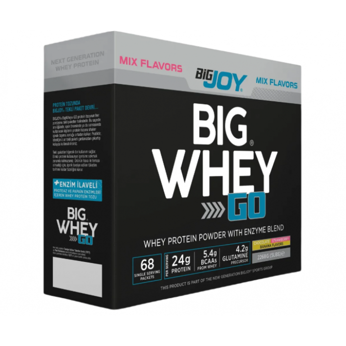 BİG JOY BİG WHEY GO 2244 GR - 68 PAKET