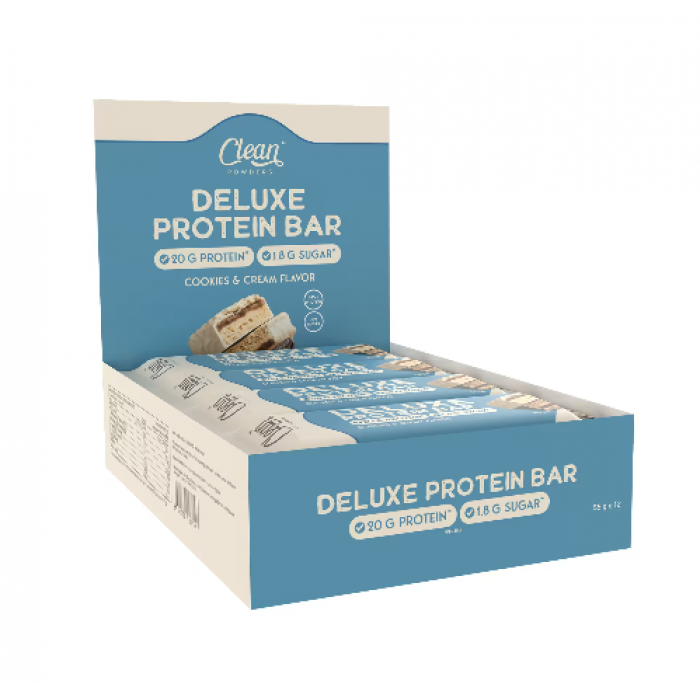 Clean Powders Deluxe Protein Bar 55 Gr 12 Adet