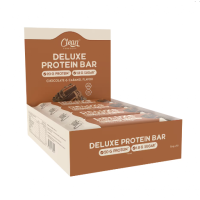 Clean Powders Deluxe Protein Bar 55 Gr 12 Adet
