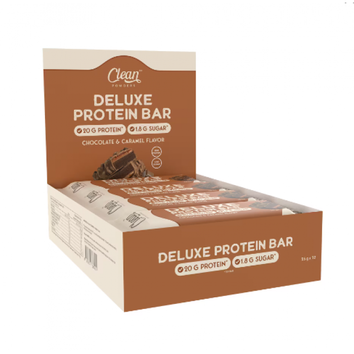 Clean Powders Deluxe Protein Bar 55 Gr 12 Adet