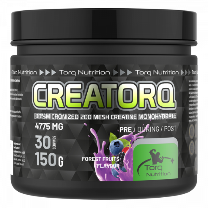 CREATORQ Creatine Monohydrate Powder  150 gr. (Orman Meyvesi)