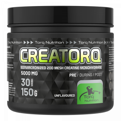 Creatorq %100 Micronized Creatine Monohydrate Aromasız 150 Gr - 30 Servis
