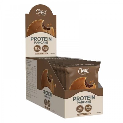CLEAN POWDERS PROTEİN PANCAKE ( ÇİKOLATA ) 55 GR 12 ADET
