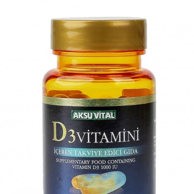 Vitamin D3 60 Softjel 1000 IU