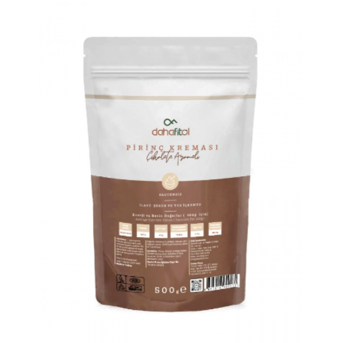 Çikolata Aromalı Pirinç Kreması 500 GR