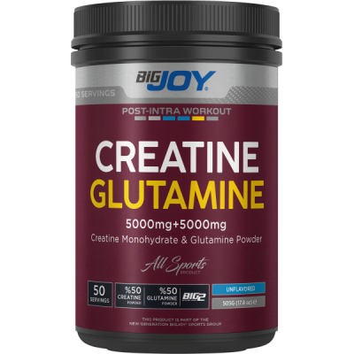 BİG JOY BİG2 CREATİNE + GLUTAMİNE 505 GR