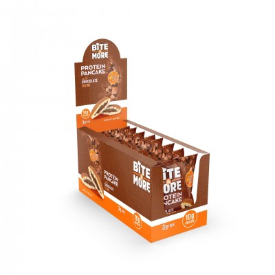 BITE MORE Proteinli Pankek  Çikolatalı (50g x12 Adet)