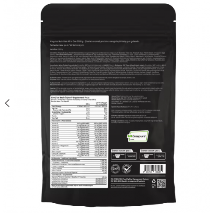 KINGSIZE NUTRITION ALL IN ONE 5000 G