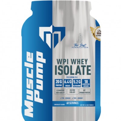 Muscle Pump WPI Isolate Whey Protein Çikolata 1500 gr