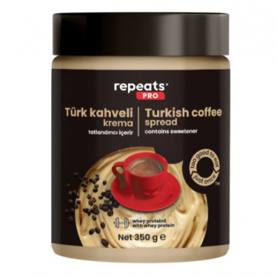 Yüksek Proteinli Türk Kahveli Krema 350gr