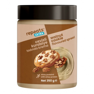 Yüksek Proteinli Cevizli Kurabiye Tadında Krema 350gr