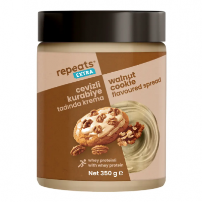 Yüksek Proteinli Cevizli Kurabiye Tadında Krema 350gr