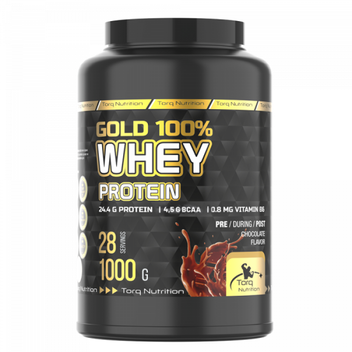 GOLD %100 Whey Protein Tozu Muz 1000 Gr - 28 Servis