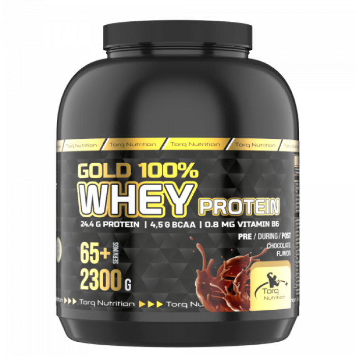 GOLD %100 Whey Protein Tozu Çikolata 2300 Gr - 65+ Servis